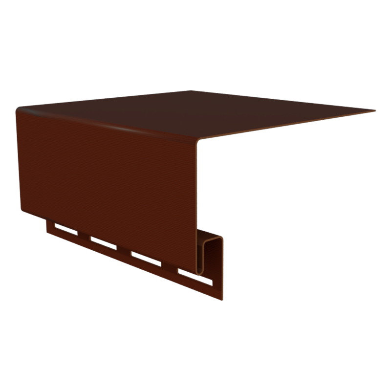 Околооконный профиль Grand Line D4/D4,4 165 мм Темный дуб 3000 мм