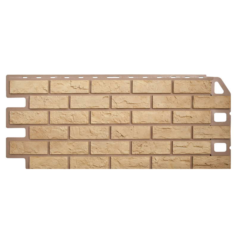 Фасадная панель Альта-Профиль Кирпич Желтый