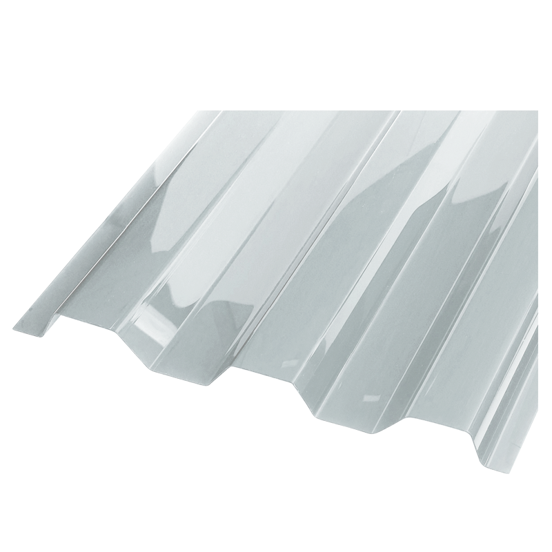 Поликарбонат профилированный Novattro 1,3 мм 3000x1051 C-21  прозрачный дешево 