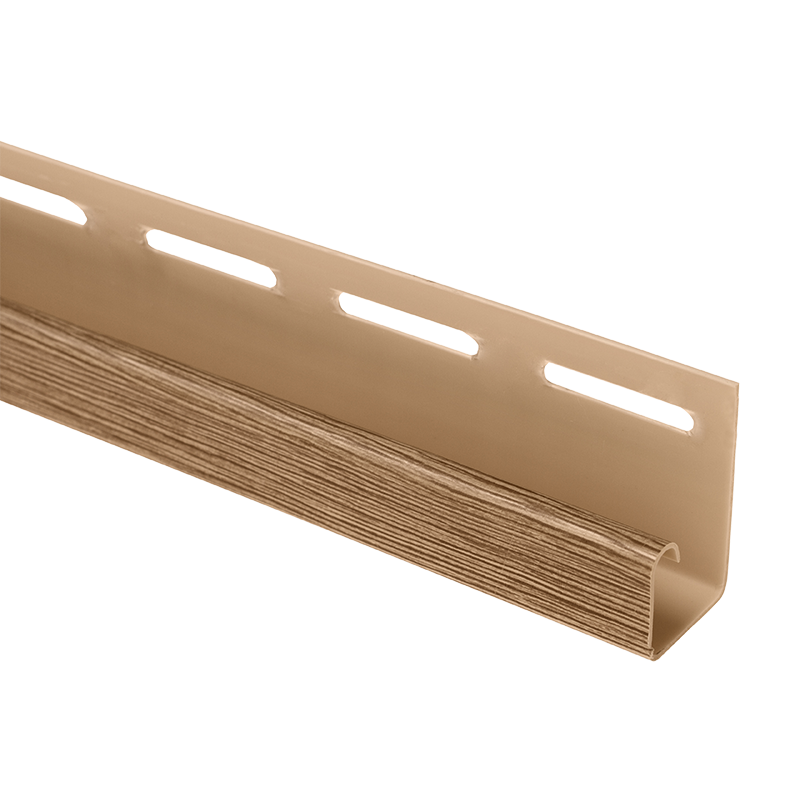 J-профиль Blockhouse/Канада Плюс Люкс T01/BH-03 Альта-Профиль Орех 3000 мм