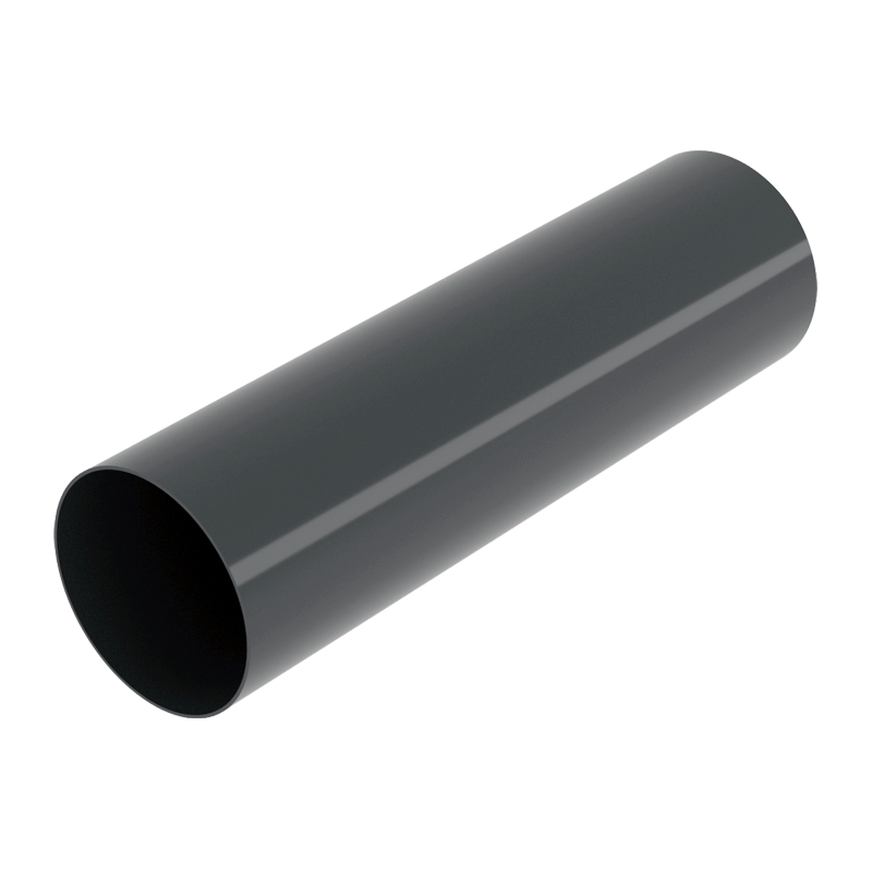 Труба водосточная Grand Line ПВХ Классика D87 Графит RAL7024 3000 мм в Санкт-Петербурге