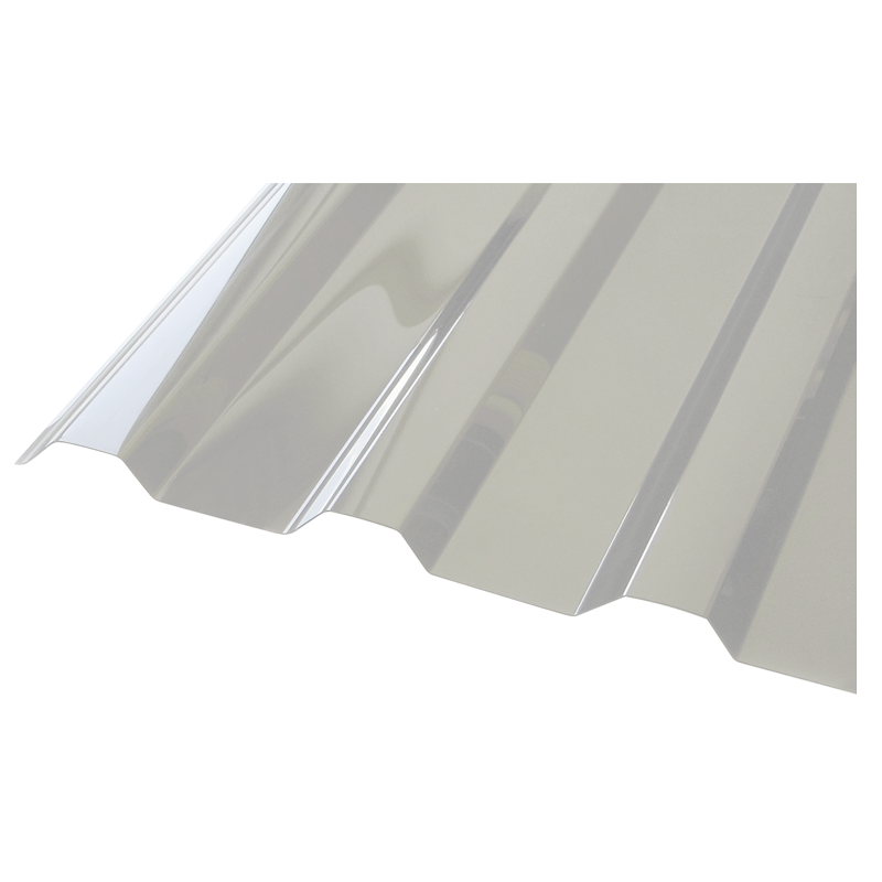 Поликарбонат профилированный Novattro 1,3 мм 3000x1150 МП-20  прозрачный дешево 