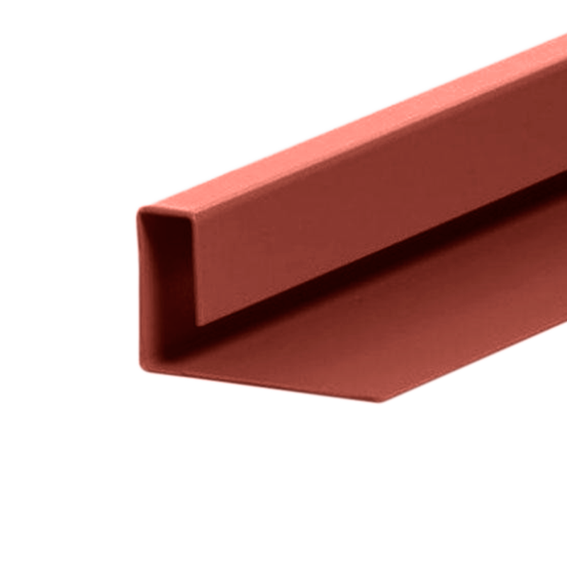 Конечный профиль Cedral Lap C61 Красная земля 45x26x10x17 мм 3000 мм