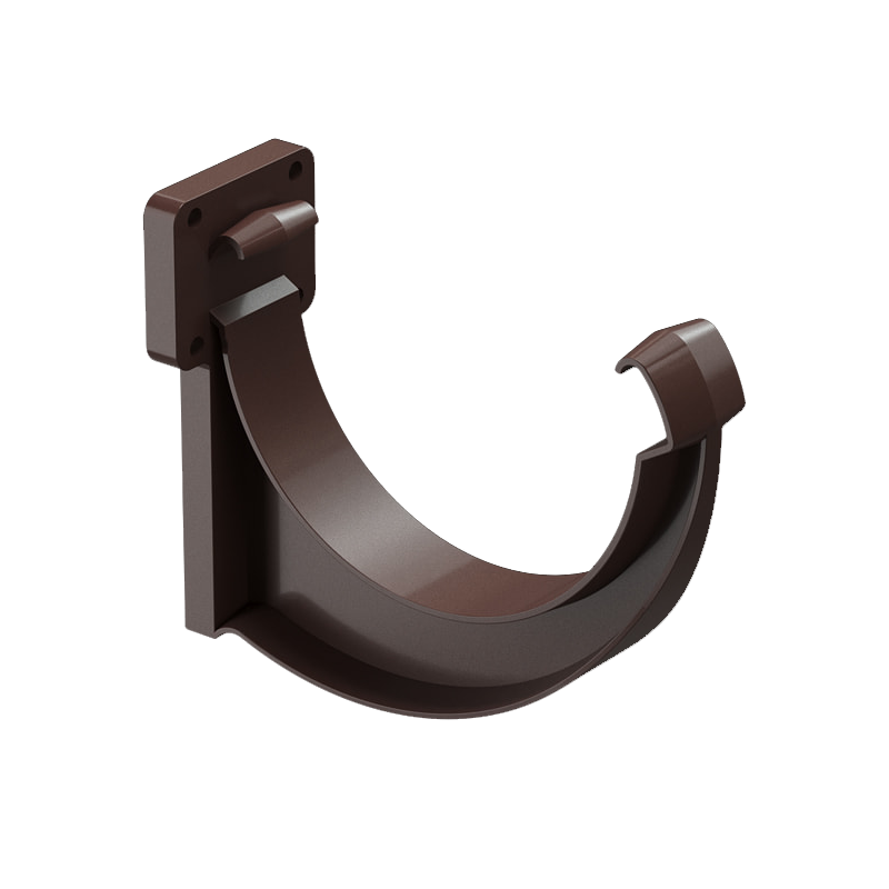 Кронштейн желоба карнизный Docke LUX D141 Шоколад RAL8019