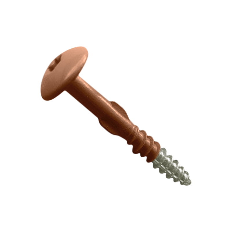 Саморезы Cedral TORX + WING сталь по дереву 4,8*38 C30 Теплая земля 100 шт.