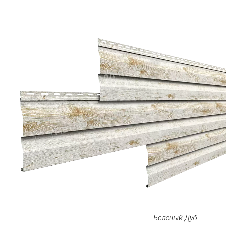 Сайдинг Корабельный брус Металл Профиль 0,5 мм покрытие Ecosteel® Matt заказной цвет